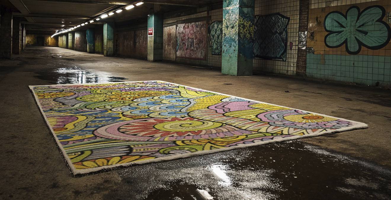 U-Bahn Teppich